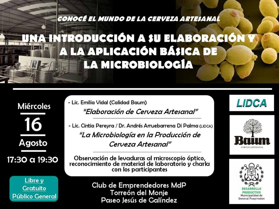 Espíritu Inquieto – Charla Elaboración y Microbiología